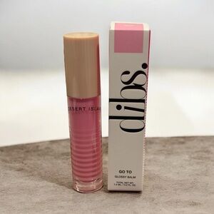 Dibs Glossy Balm - Pink NIB - Italian Soda